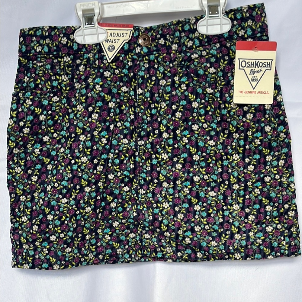 OshKosh B'gosh Blue Purple Corduroy Skirt